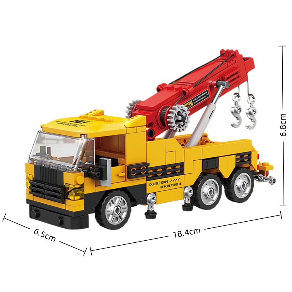 Lego Set Technic - 도시 공학 건설 세트 트랙터 굴삭기