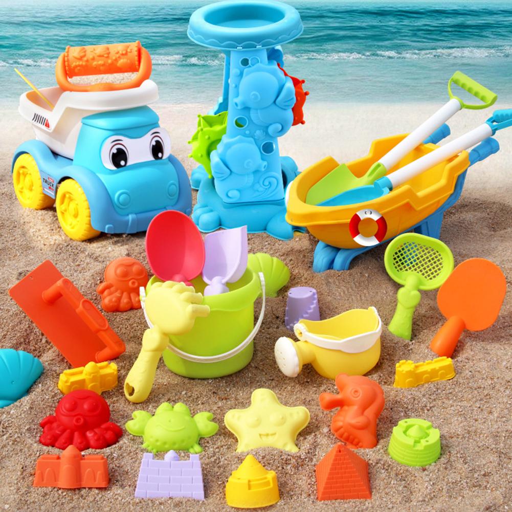 Kids Outdoor Entertainment - 어린이 해변 장난감 세트 아기 모래놀이
