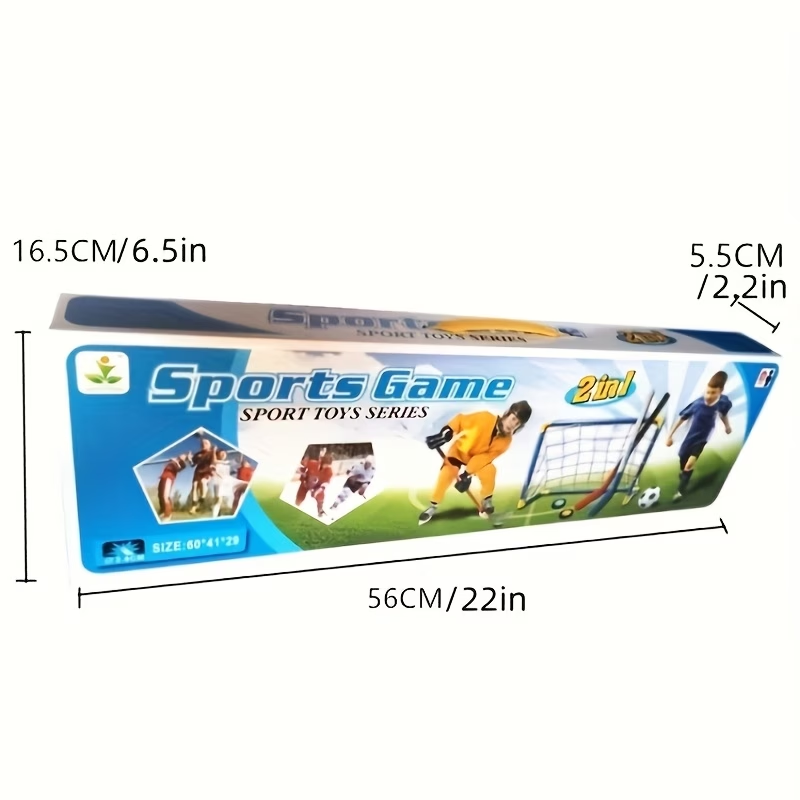 2 in 1 어린이 하키 & 축구 골대 세트 미니 실내 - Kids Outdoor Hockey Sticks 리뷰 및 가격