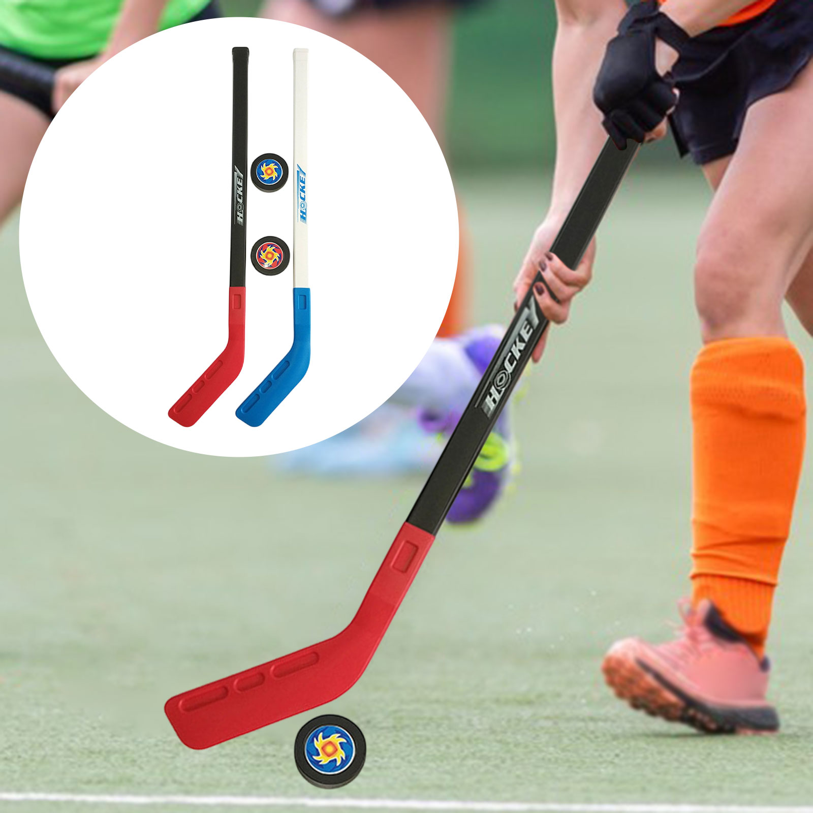 어린이 하키 스틱 및 공 세트, 3-7세 남아 여아용  - Kids Outdoor Hockey Sticks 리뷰 및 가격