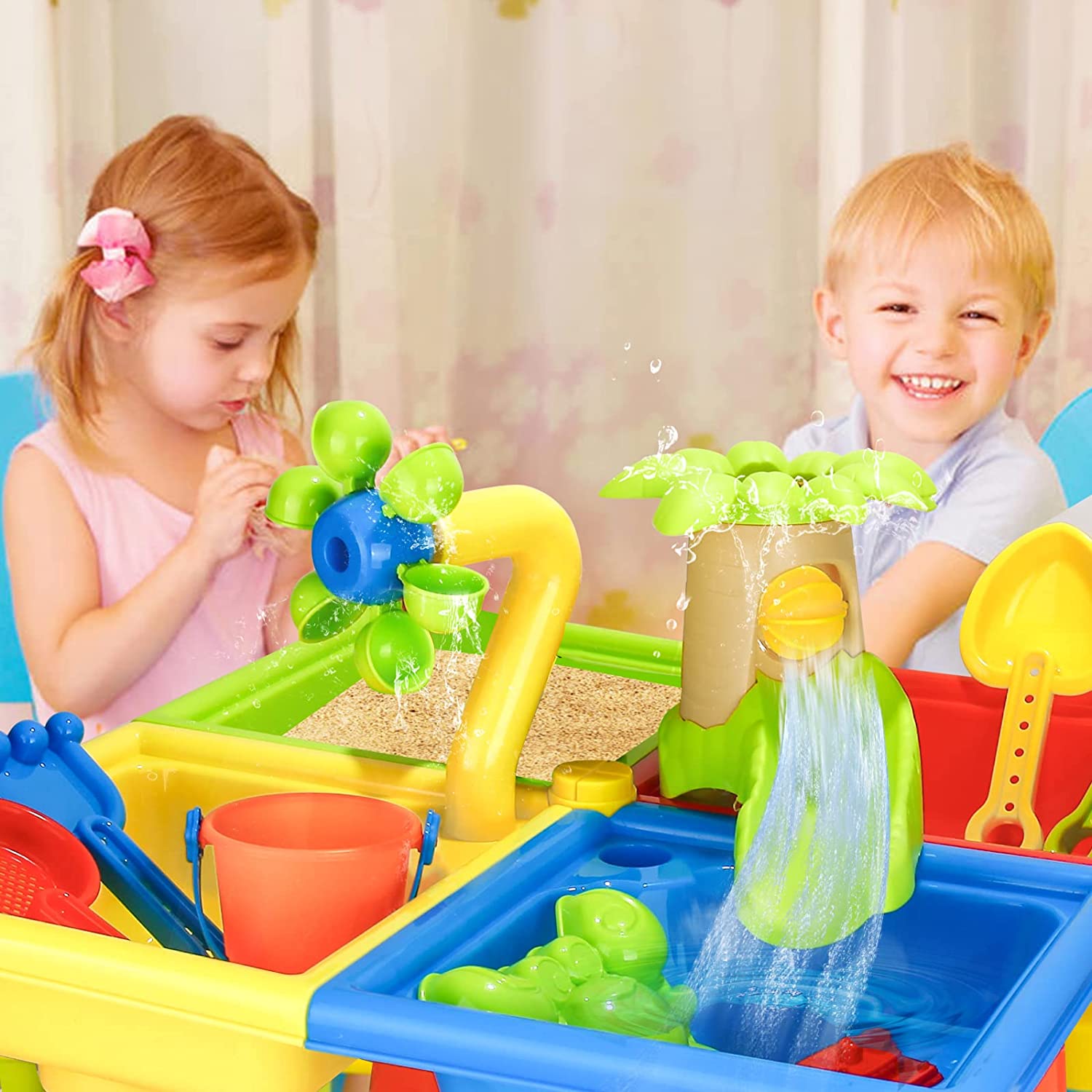 해변 테이블 모래 놀이 장난감, 어린이 야외 게임, 아 - Kids Outdoor Pool 리뷰 및 가격