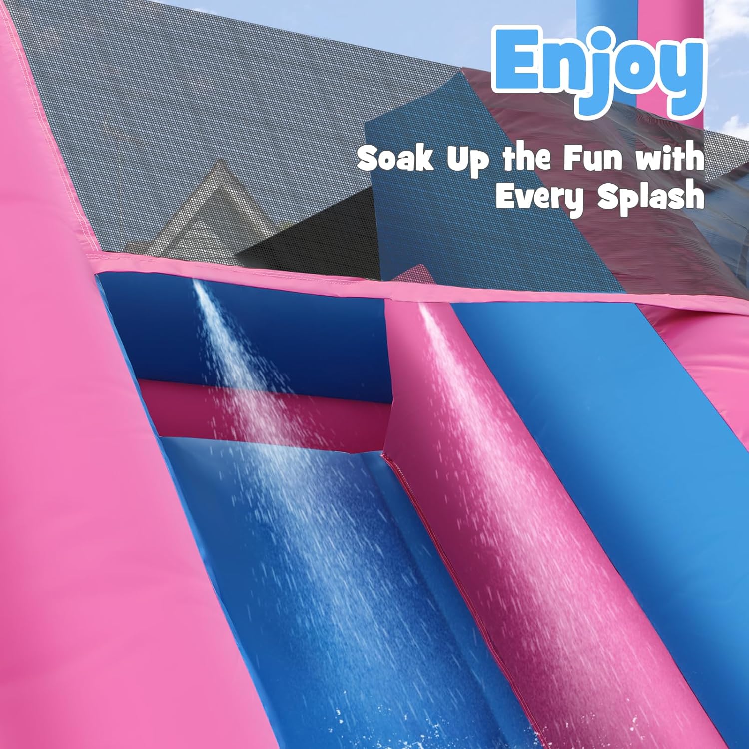 26.2피트(8미터) 대형 슬라이드형 물놀이 튜브, 대 - Kids Outdoor Pool 리뷰 및 가격