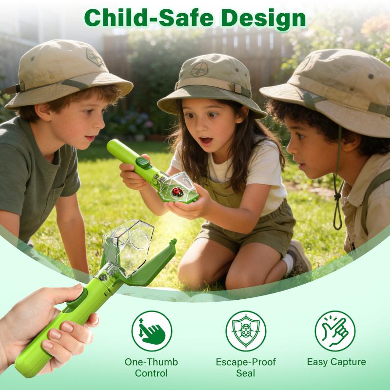 2X 확대경 버그 캐처 곤충 관찰기 어린이를 위한 야외 - Kids Outdoor Education 리뷰 및 가격