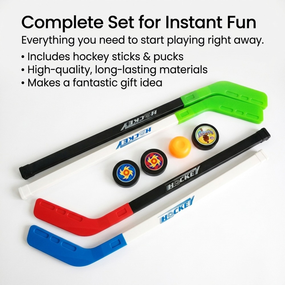 어린이를 위한 장난감 하키 막대 게임, 아이스 하키,  - Kids Outdoor Hockey Sticks 리뷰 및 가격