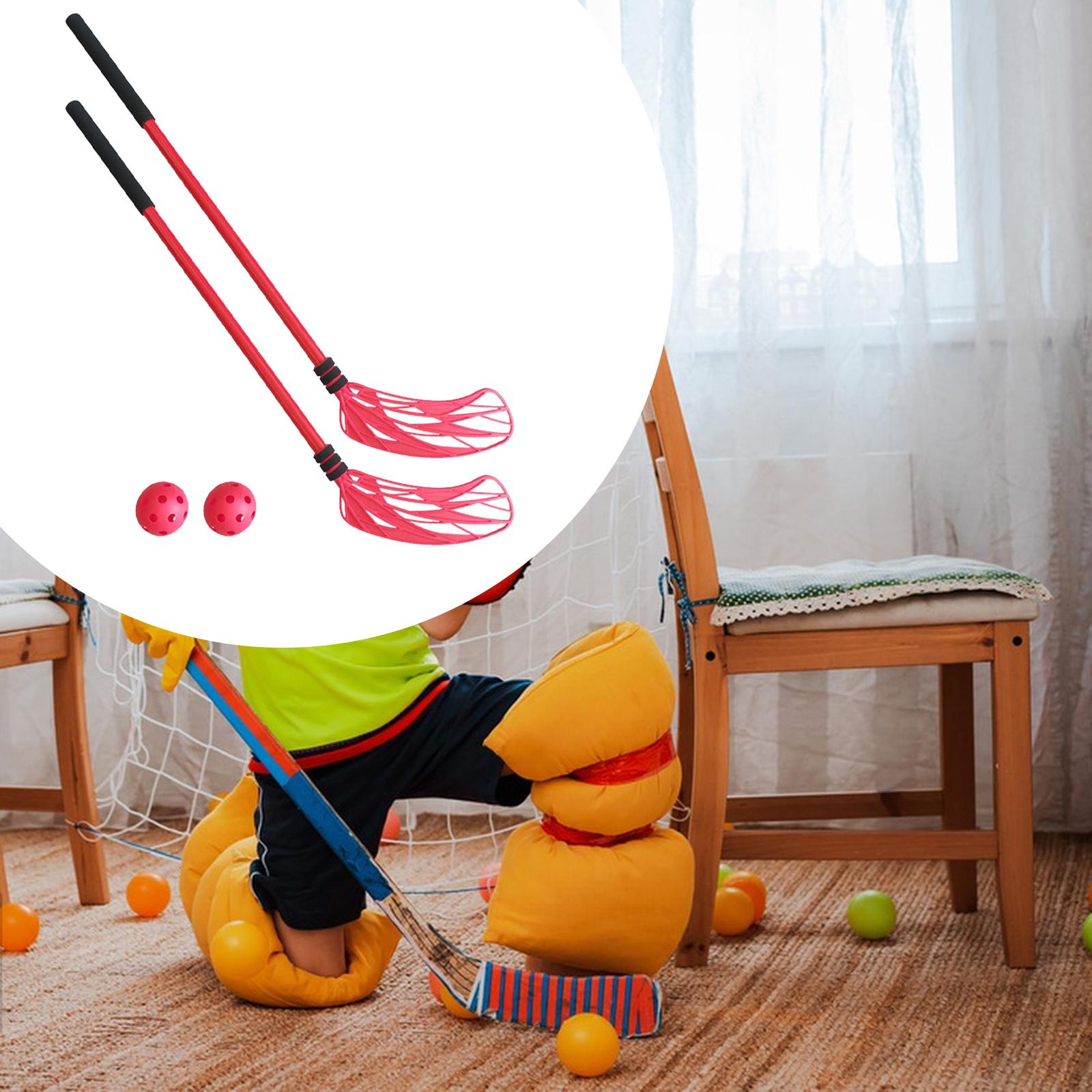 플로어 하키 스틱 감각 훈련 도구 어린이용 실내외 팀  - Kids Outdoor Hockey Sticks 리뷰 및 가격