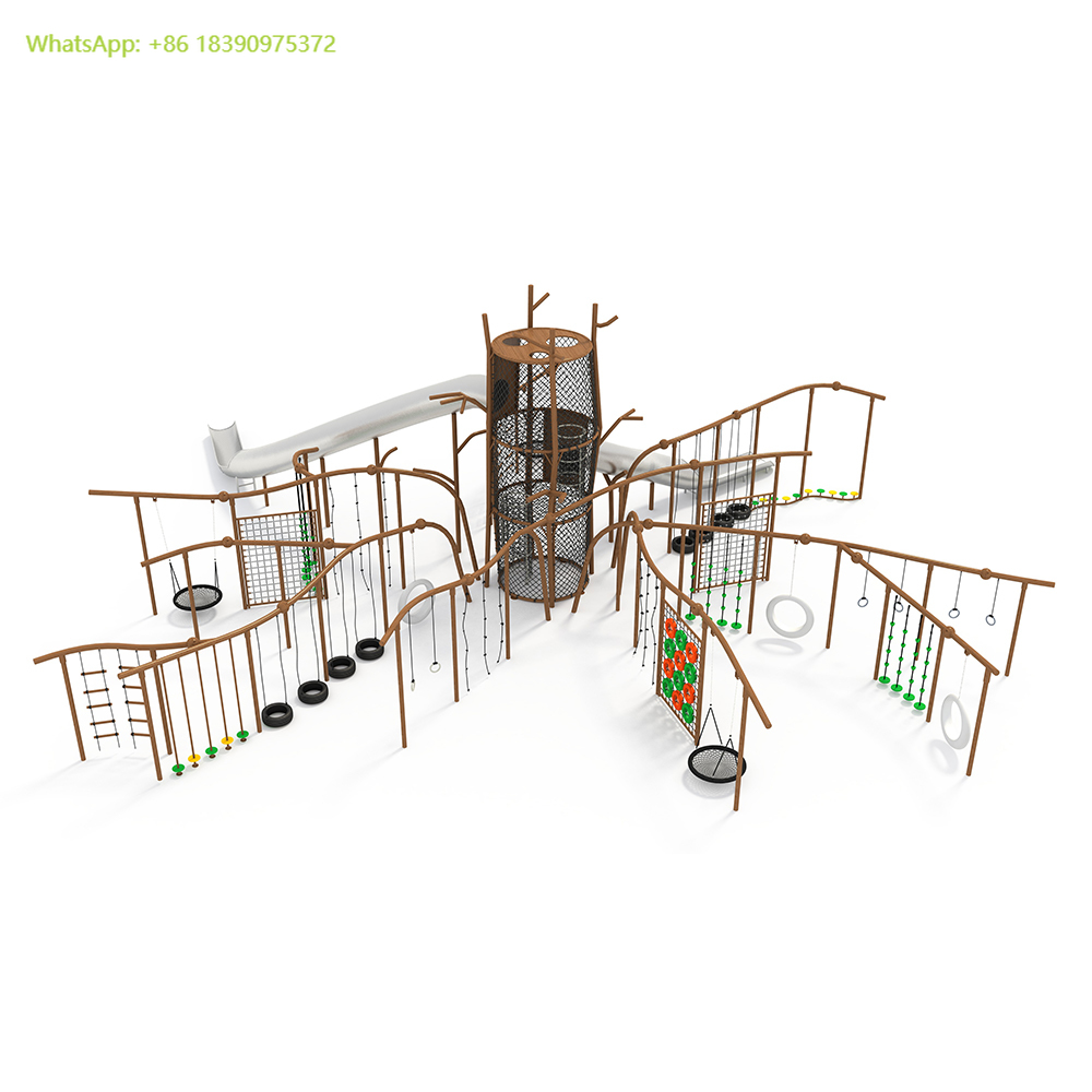 맞춤형 상업용 야외 놀이터 장비 - 어린이 놀이공원 놀 - Kids Outdoor Treehouse 리뷰 및 가격