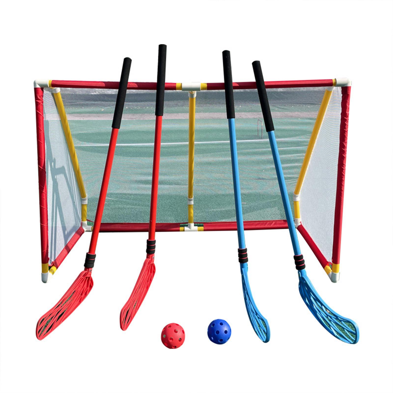 어린이 하키 게임 스타터 세트 플라스틱 37.4인치 플 - Kids Outdoor Hockey Sticks 리뷰 및 가격